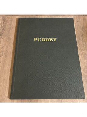 James Purdey & Sons Catalog 2010 Hunting Fishing Sportwear Softcover Illustrated